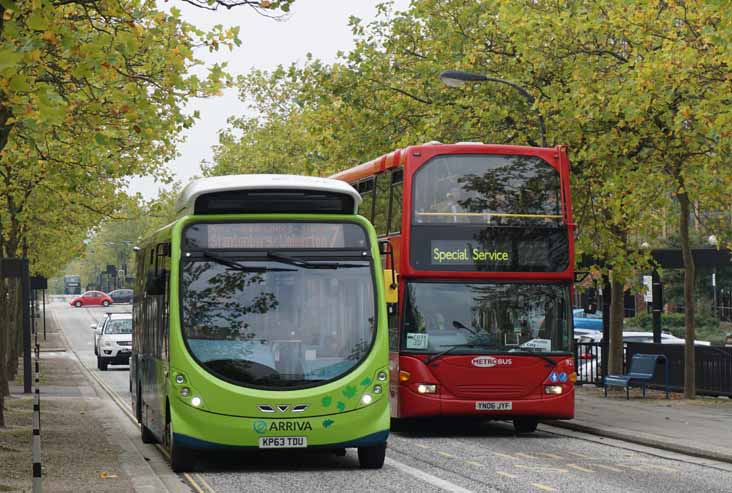 Arriva Shires Wright Streetlite electric 5001